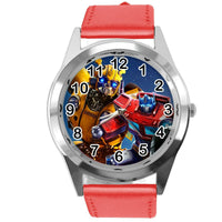 TRANSFORMERS BUMBLEBEE AUTOBOT OPTIMUS PRIME FILM MOVIE ROUND RED BAND WATCH E3
