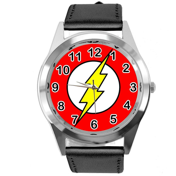 BOLT THUNDER ELECTRO FLASH SLASH POWER ENERGY BLACK LEATHER FILM CD DVD WATCH