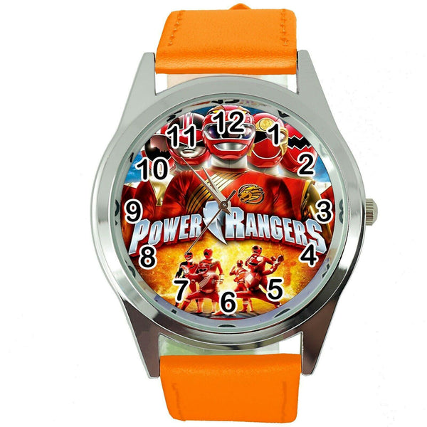 POWER RANGERS POWERRANGERS HERO ORANGE LEATHER FILM MOVIE TV SERIES CD DVD WATCH