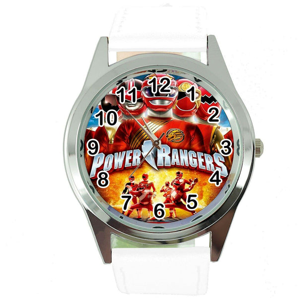 POWER RANGERS POWERRANGERS HERO WHITE LEATHER FILM MOVIE TV SERIES CD DVD WATCH