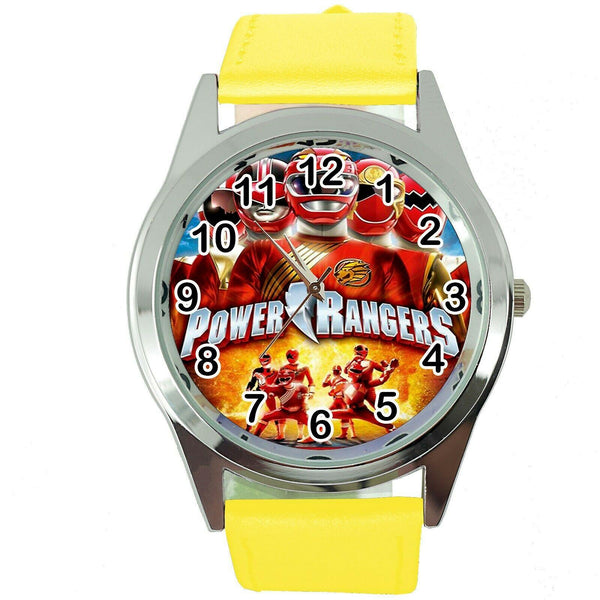 POWER RANGERS POWERRANGERS HERO YELLOW LEATHER FILM MOVIE TV SERIES CD DVD WATCH