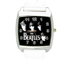 THE BEATLES BAND BF WHITE LEATHER ROCK MUSIC LEGEND SQUARE CD DVD TV WATCH E2