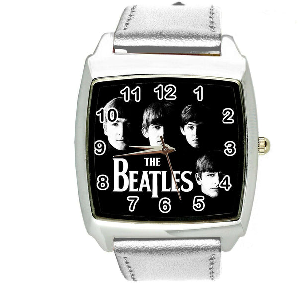 THE BEATLES BAND BF SILVER LEATHER ROCK MUSIC LEGEND SQUARE CD DVD TV WATCH E2
