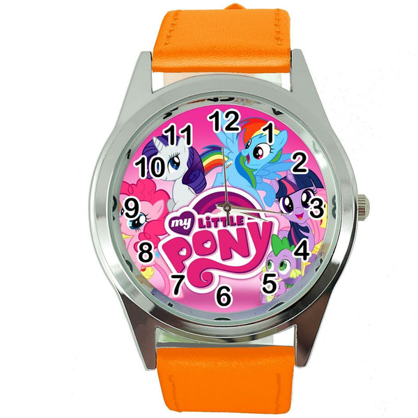 MY LITTLE PONY ORANGE LEATHER FILM MOVIE FAIRY TALE GIRL CD DVD TV WATCH E2