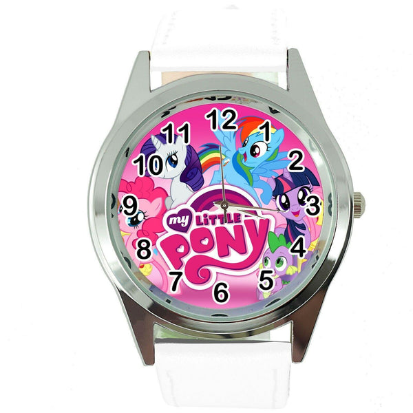 MY LITTLE PONY WHITE LEATHER FILM MOVIE FAIRY TALE GIRL CD DVD TV WATCH E2