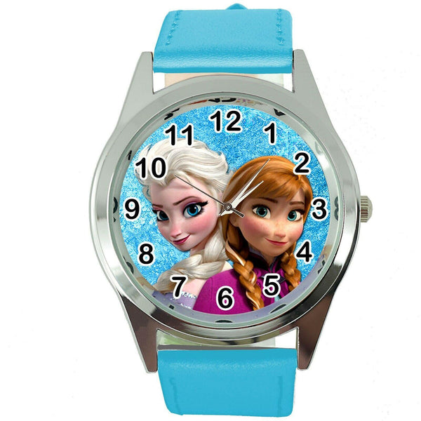 FROZEN ELSA ANNA BLUE LEATHER FILM MOVIE GIRL FAIRY TALE STEEL CD DVD TV WATCH