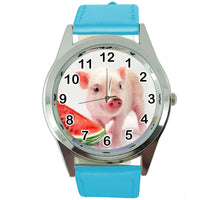 BABE PIGLET PIG LOVER HOG CUTE PIGGY FILM MOVIE BLUE LEATHER CD DVD TV WATCH