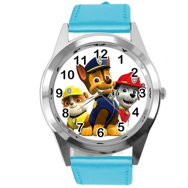 PAW PATROL DOG PUPPY BLUE LEATHER FILM MOVIE CARTOON CD DVD TV GAME TOY WATCH