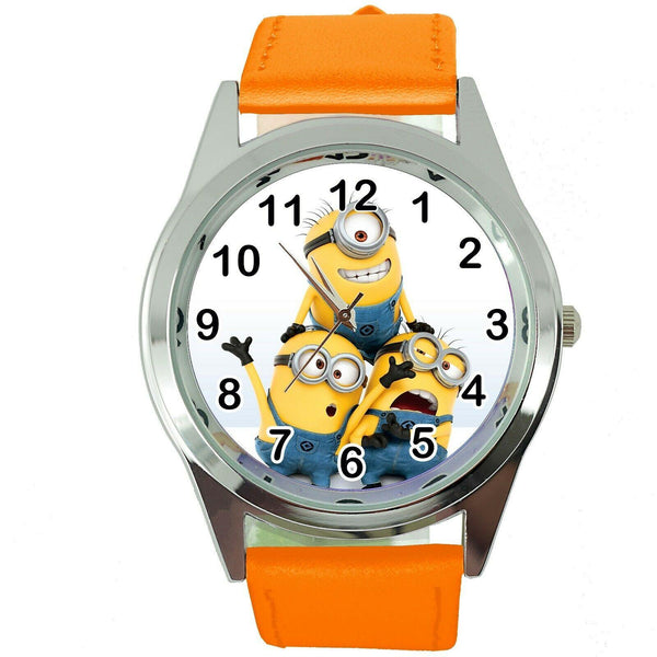 THE MINIONS MINION ORANGE LEATHER FILM MOVIE CINEMA DVD FAIRY TALE CD DVD WATCH