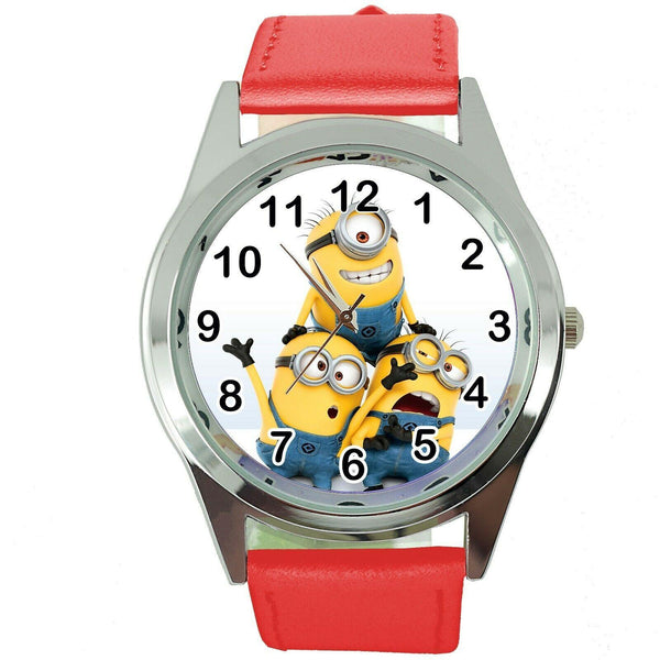 THE MINIONS MINION RED LEATHER FILM MOVIE CINEMA DVD FAIRY TALE CD DVD WATCH