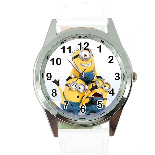 THE MINIONS MINION WHITE LEATHER FILM MOVIE CINEMA DVD FAIRY TALE CD DVD WATCH