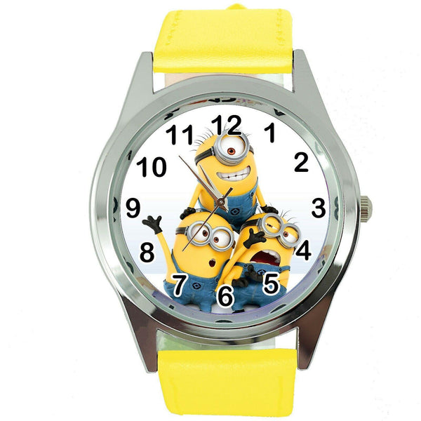 THE MINIONS MINION YELLOW LEATHER FILM MOVIE CINEMA DVD FAIRY TALE CD DVD WATCH
