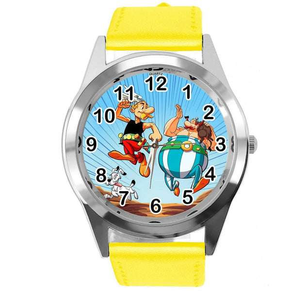 YELLOW LEATHER FILM MOVIE CARTOON CD DVD WATCH FOR ASTERIX OBELIX COMICS FANS