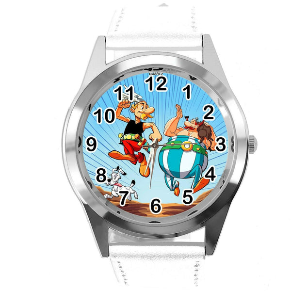 WHITE LEATHER FILM MOVIE CARTOON CD DVD WATCH FOR ASTERIX OBELIX COMICS FANS