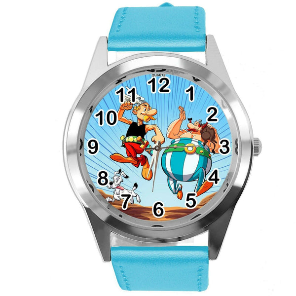 BLUE LEATHER FILM MOVIE CARTOON CD DVD WATCH FOR ASTERIX OBELIX COMICS FANS
