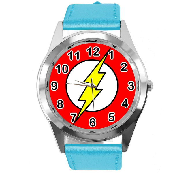 BOLT THUNDER ELECTRO FLASH SLASH POWER ENERGY BLUE LEATHER FILM CD DVD WATCH