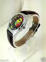 BOB MARLEY JAMAICA RASTA SOUL ROUND WATCH Stainless Steel  MUSIC UK REGGAE