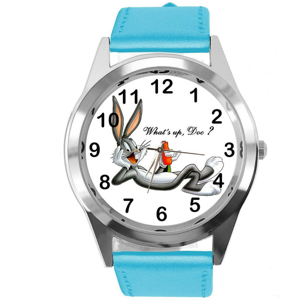 BUGS BUNNY CARROT BLUE LEATHER FILM MOVIE CARTOON ANIMATION CD DVD TV WATCH