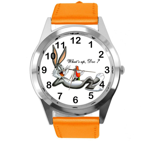 BUGS BUNNY CARROT ORANGE LEATHER FILM MOVIE CARTOON ANIMATION CD DVD TV WATCH