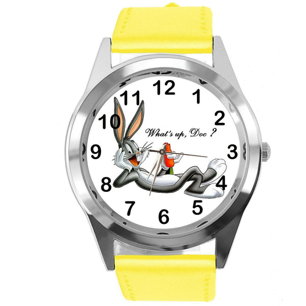 BUGS BUNNY CARROT YELLOW LEATHER FILM MOVIE CARTOON ANIMATION CD DVD TV WATCH