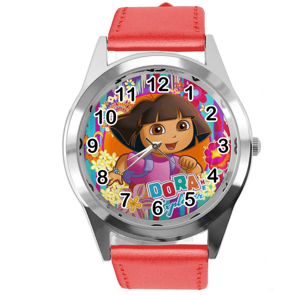 DORA THE EXPLORER RED LEATHER FILM CARTOON ANIMATION CD DVD TV GAME TOY WATCH
