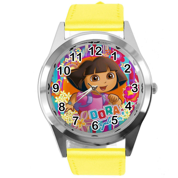 DORA THE EXPLORER YELLOW LEATHER FILM CARTOON ANIMATION CD DVD TV GAME TOY WATCH