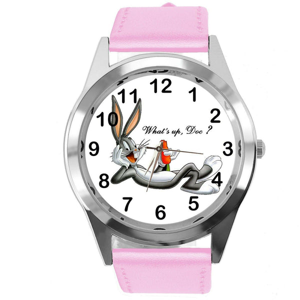 BUGS BUNNY CARROT PINK LEATHER FILM MOVIE CARTOON ANIMATION CD DVD TV WATCH