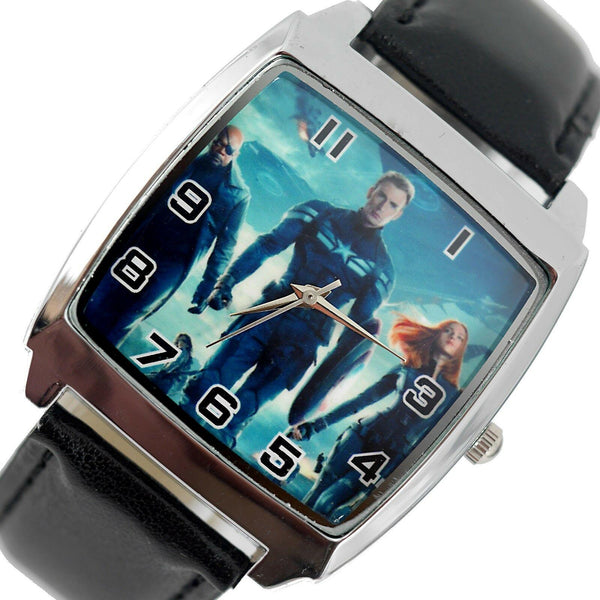 CAPTAIN AMERICA WINTER SOLDIER FILM SUPER HERO BLACK LEATHER COMICS DVD WATCH